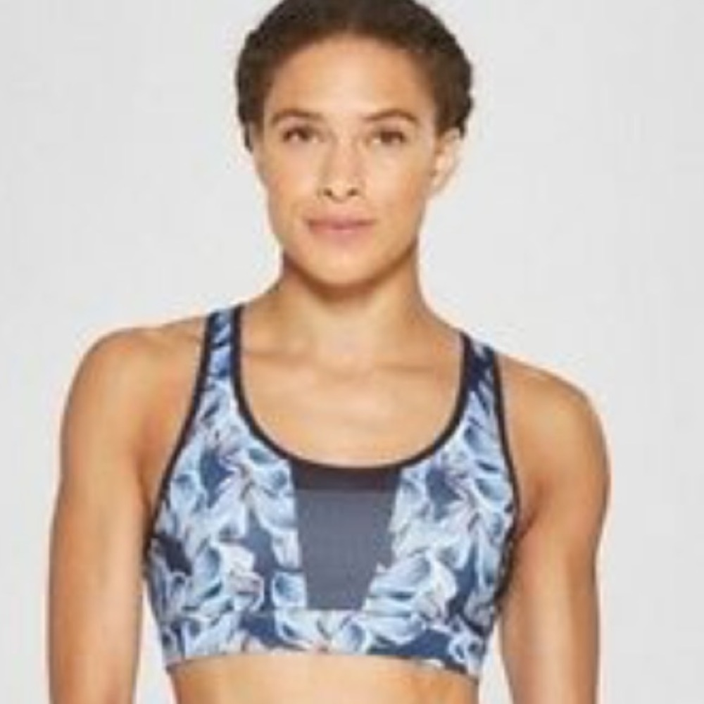 New floral champion bra top
